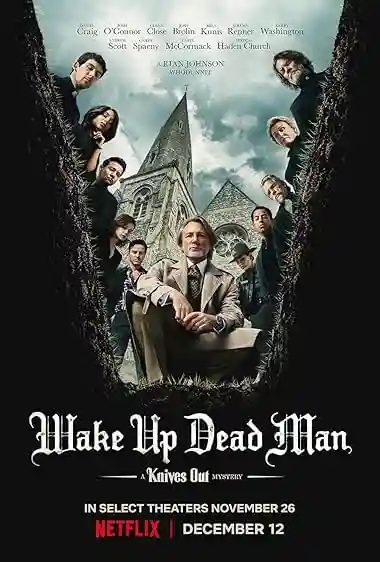 Wake Up Dead Man: A Knives Out Mystery (2025) Poster - Vegamovies